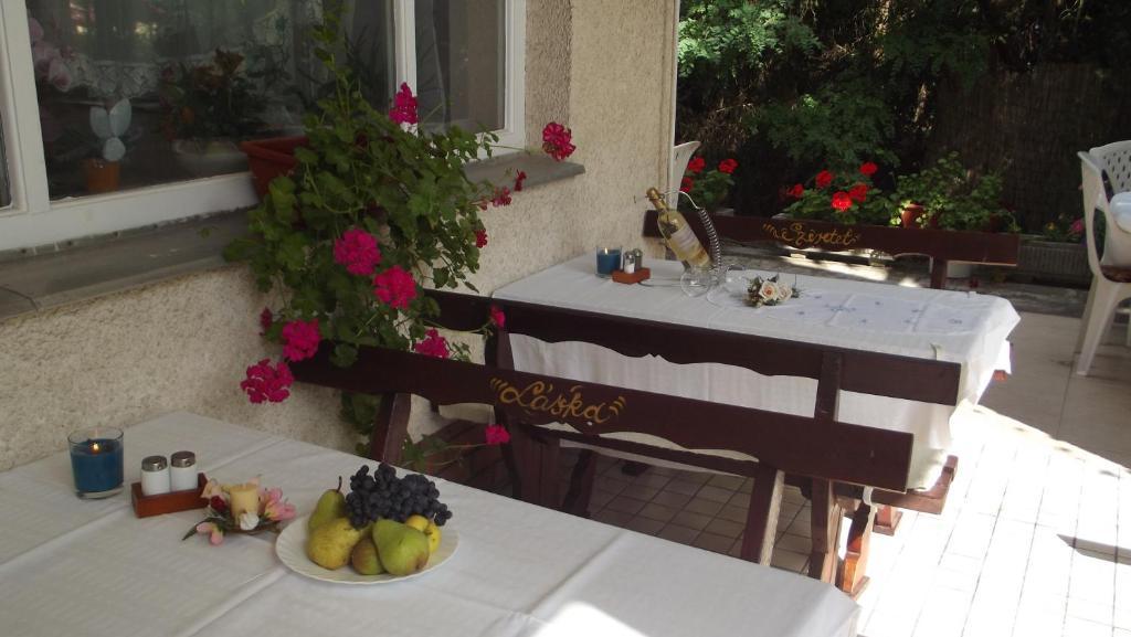 Alabastrom Panzio Es Etterem Bed and Breakfast Bogács Exteriör bild